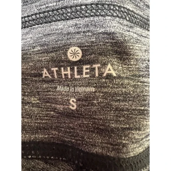 Athleta Black‎ Heather Excursion Tight Yoga Fitness Pant Women’s Size Small - Picture 7 of 7